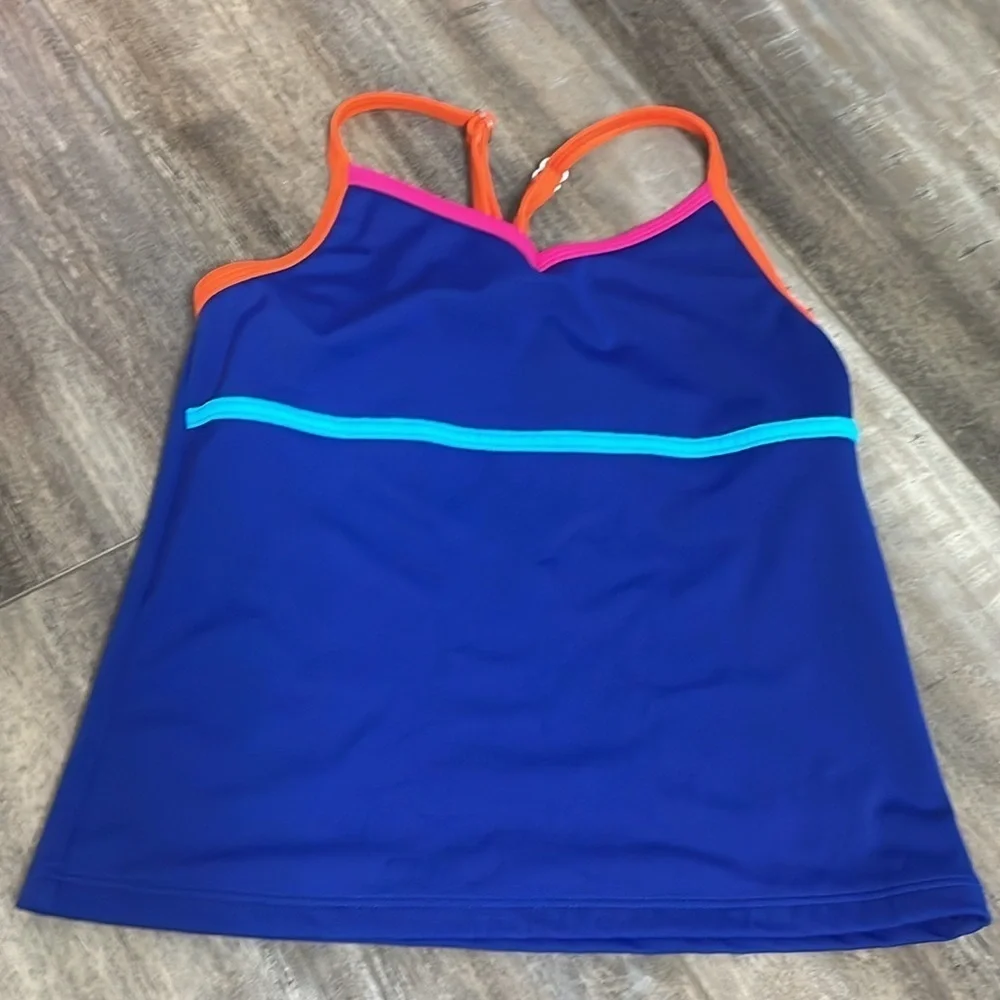 Land's End Tankini Top Kids size 7